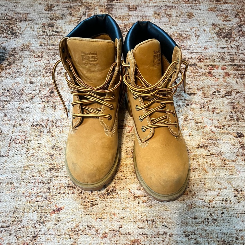 Timberland PRO Women's Tan Work Boots 9W